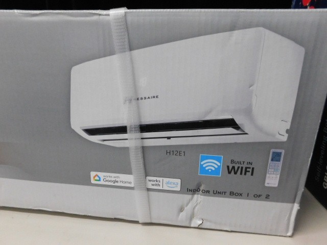 HESSAIRE AC Heat pump H12E1 Indoor Unit 12,000 BTU Wall mount Unit ONLY