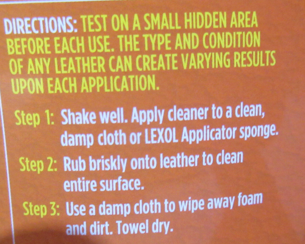 LEXOL 2155 LEATHER DEEP CLEANER