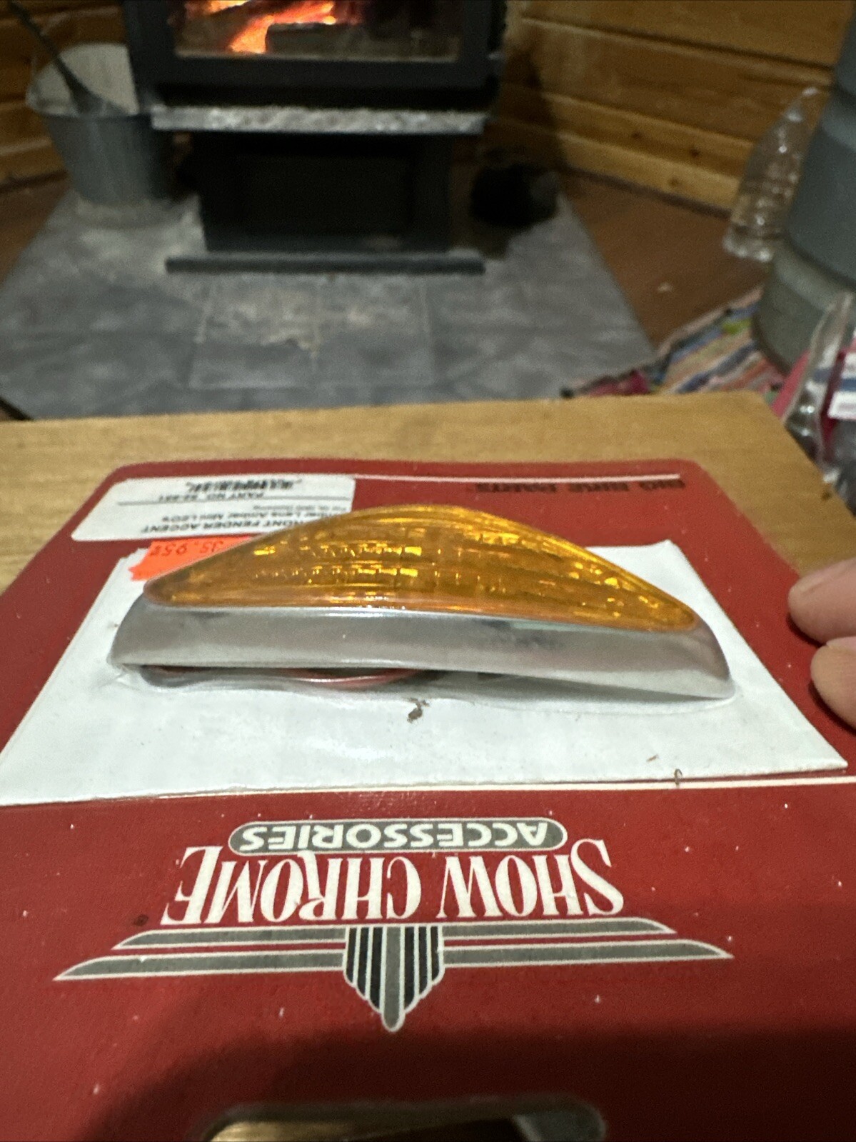 Honda GL1800 LED Amber Front Fender Accent light Show Chrome Goldwing 52-651