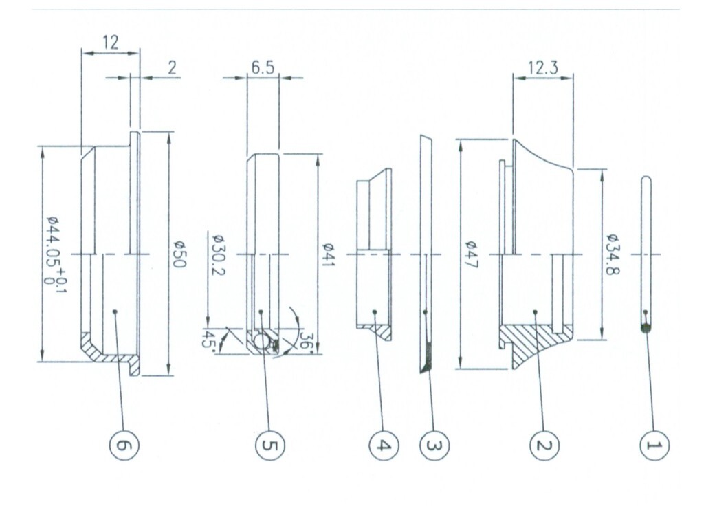 FSA No.57 1.5 ZS 1-1/8"-1.5" Integrated Sealed Bearing Tapered Headset