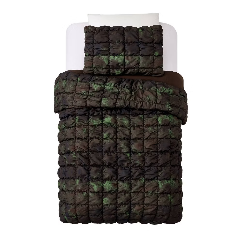 Seek Twin Puffer Square Comforter