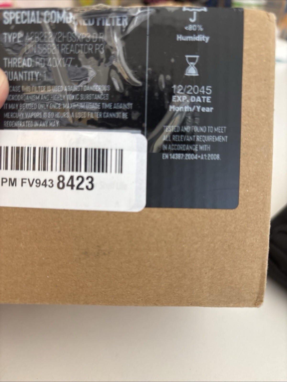 MIRA Safety - NBC-77 SOF Single 40mm Gas Mask Filter Special Combined CBRN