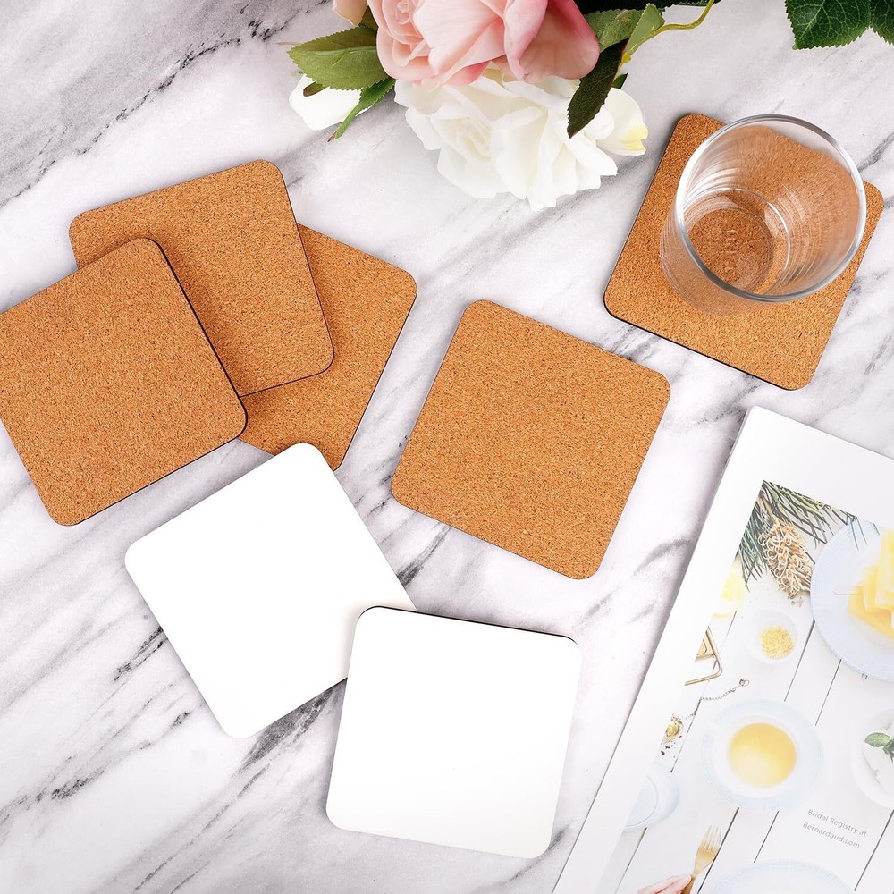 Coasters - 4" x 4" - Customize with your image and text