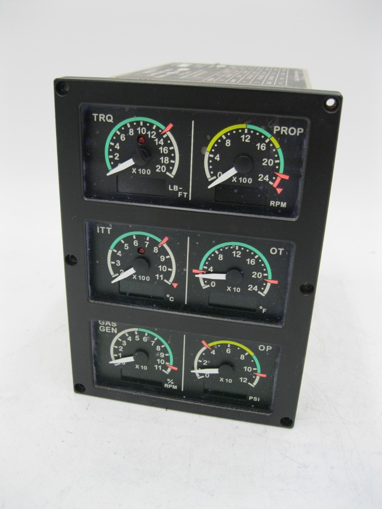 MORITZ MODEL 23 CLUSTER GAUGE PN: A0750 REV.E