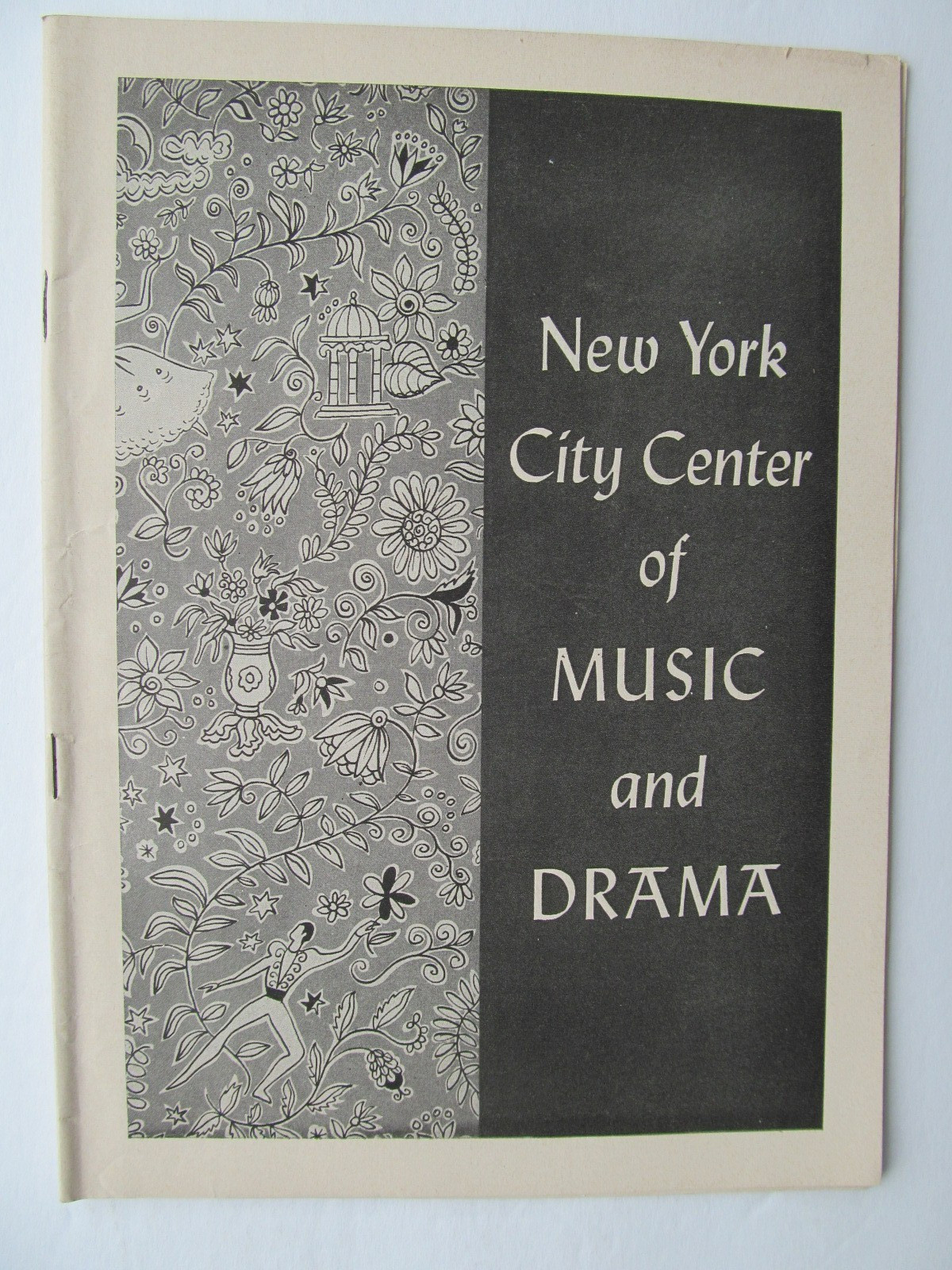 New York City Ballet Program - 1953 - Le Clercq, Tallchief, Balanchine, Robbins