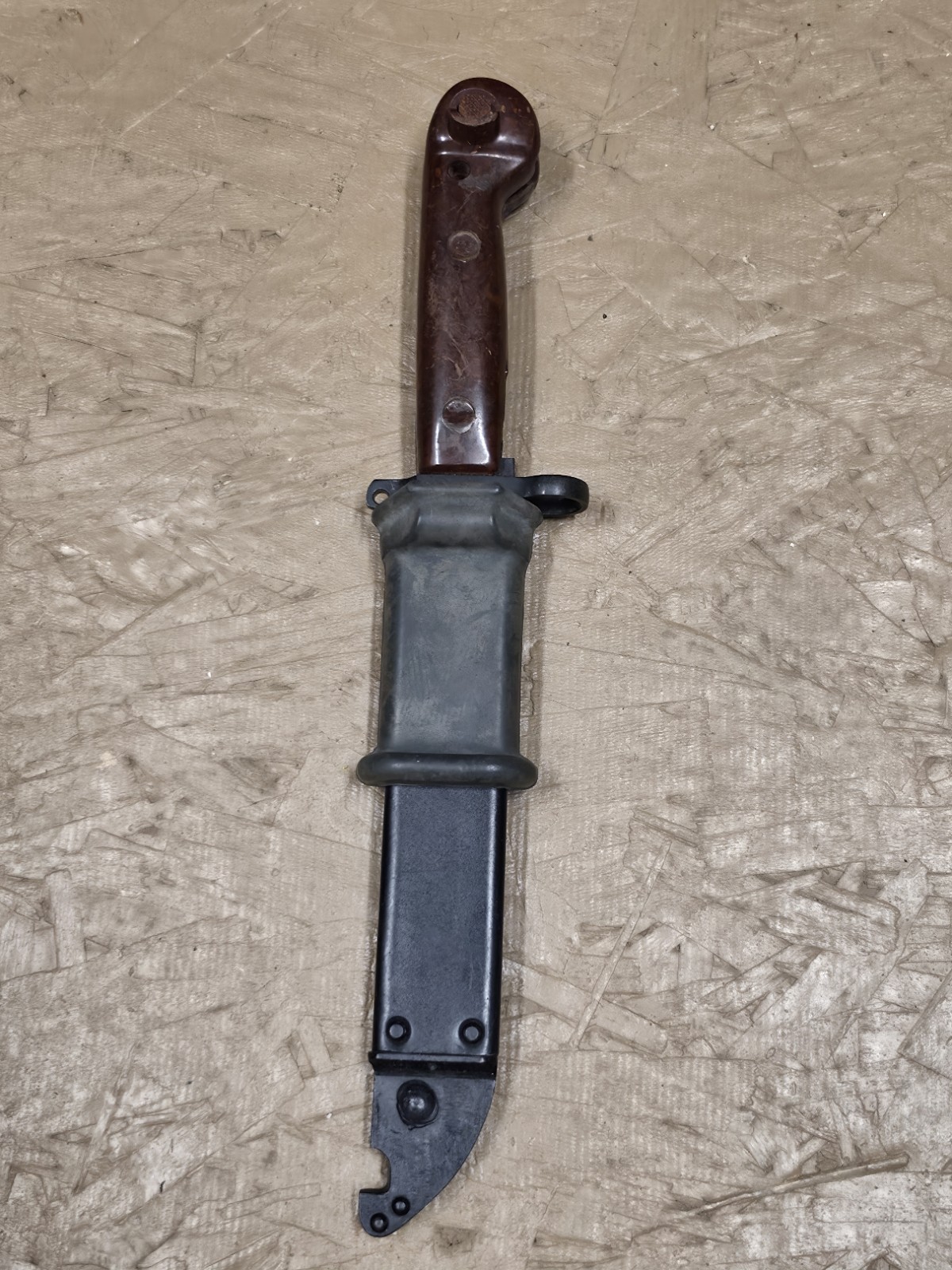 Russian Type 2 Bayonet W/Matching Serial Numbers  Scabbard W/Rubber Guard