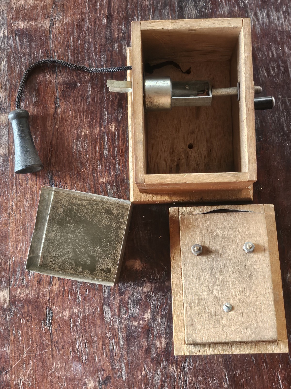 Pencil Sharpener Wooden Telephone Antique Wall Phone Vintage Vintage Japan