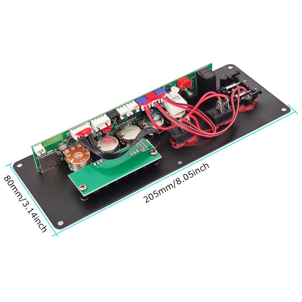 7.4V Amplifier Board Square Dance 2X10W Speaker Amplifier Support Bluetooth9231