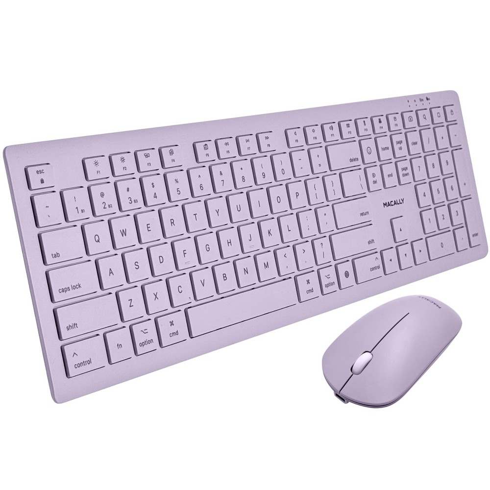 Wireless Keyboard and Mouse Combo for Mac - Compatible Apple Bluetooth Keyboa...