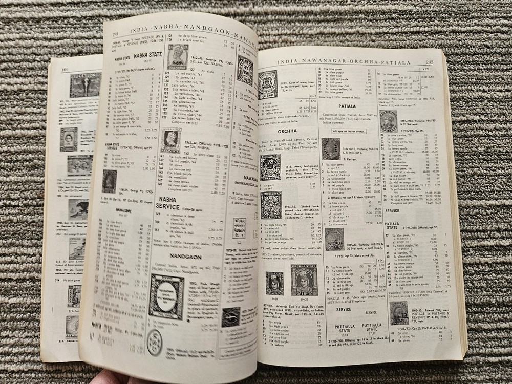 Minkus British Commonwealth 1962 Stamp Catalog