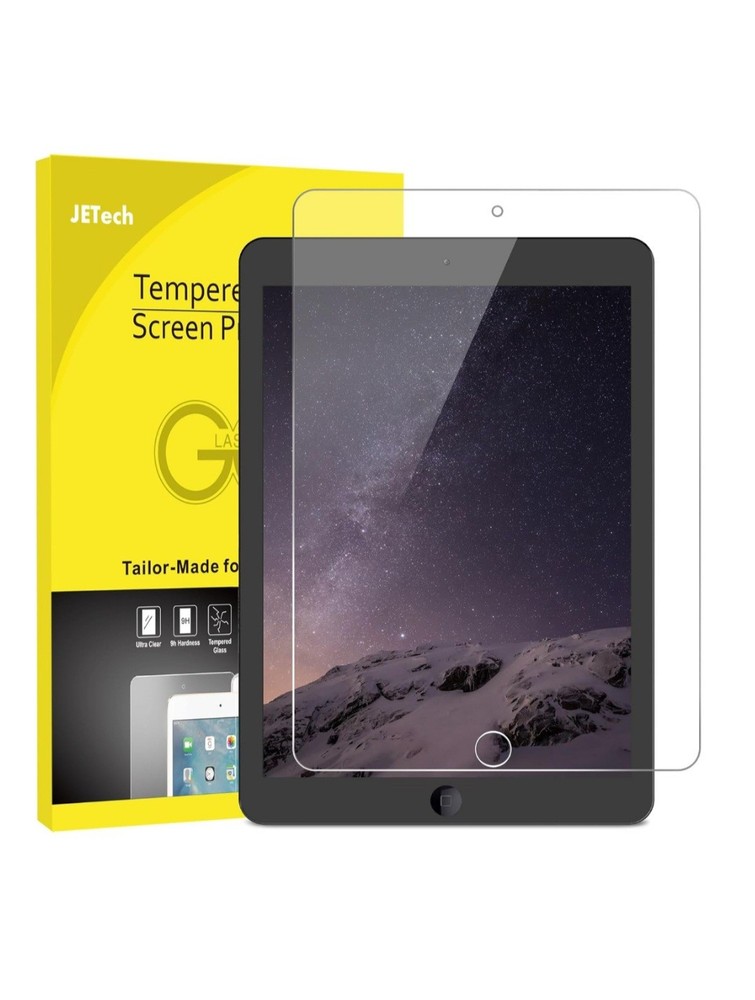 JETech Tempered Glass Screen Protector for iPad Mini 1/2/3 - New