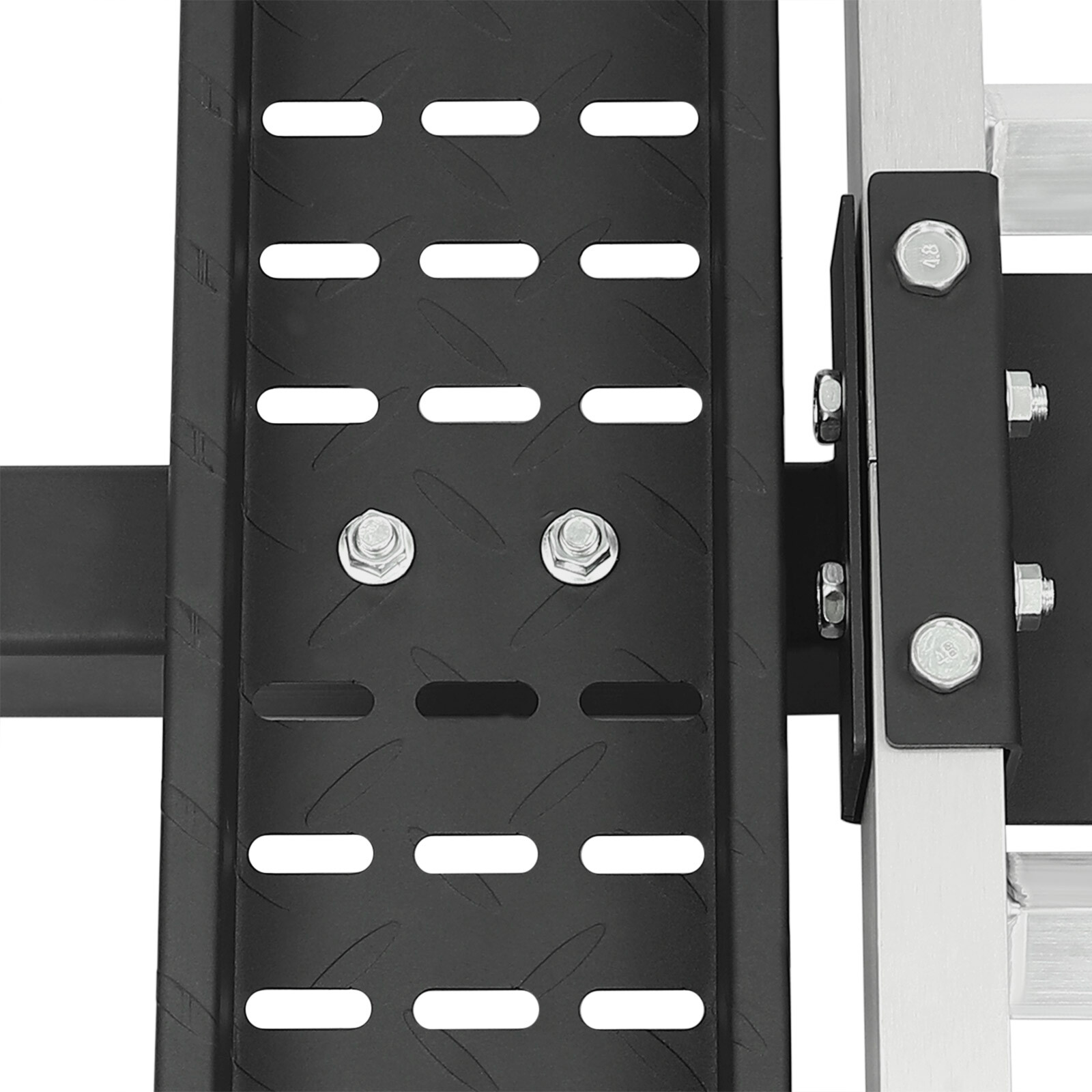 500lbs Steel Motorcycle Dirt Bike Carrier Hauler Hitch Mount Bike Rack Ramp