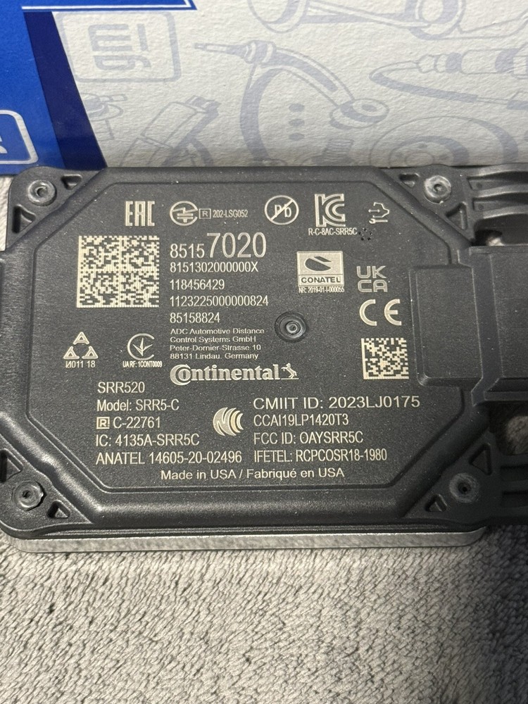 GM OEM Short Range Radar Rear Side Sensor