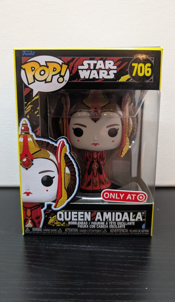Funko Pop! Vinyl: Star Wars - Queen Amidala (Retro) - Target (Exclusive) #706