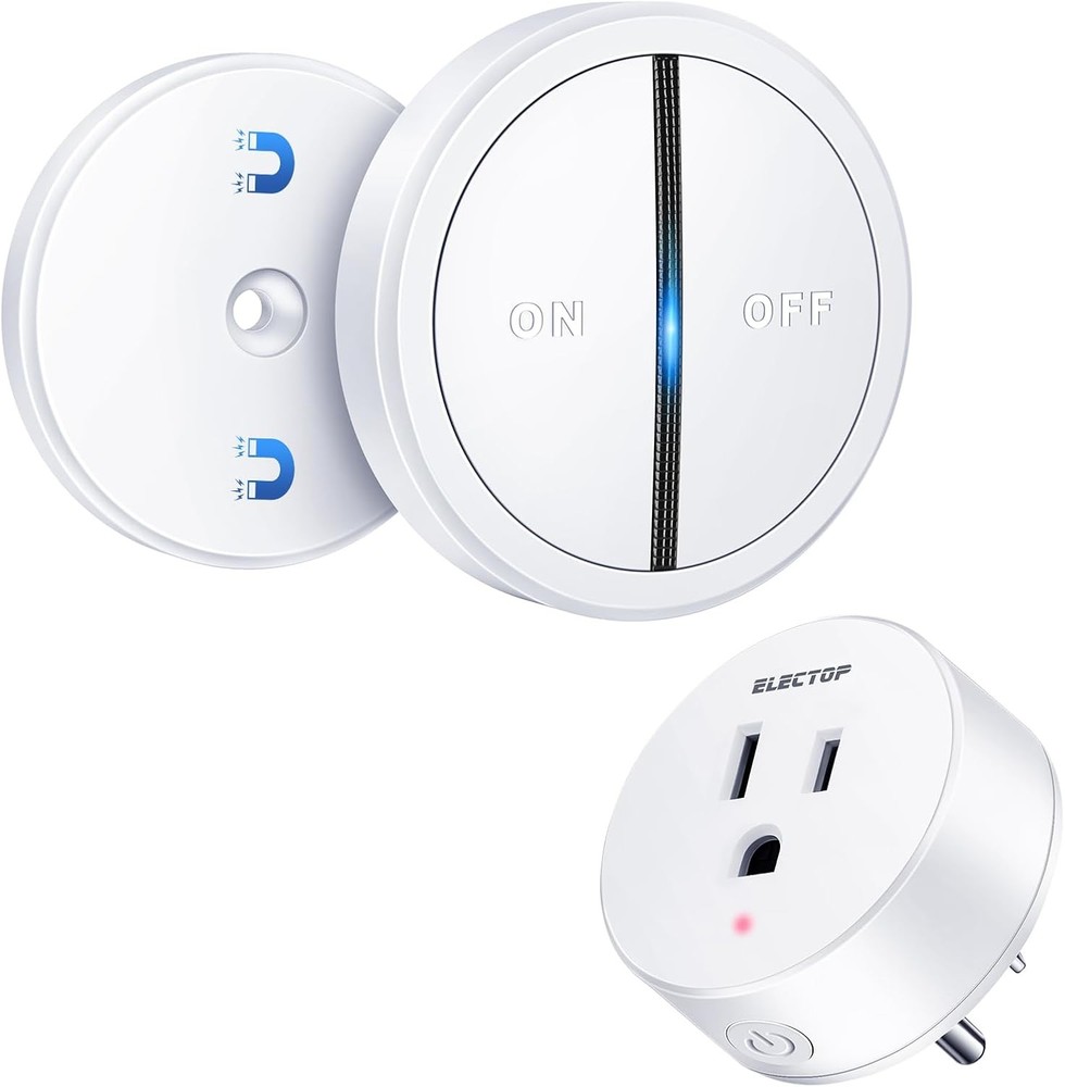 Garbage Disposal Wireless Switch Kit, ELECTOP White