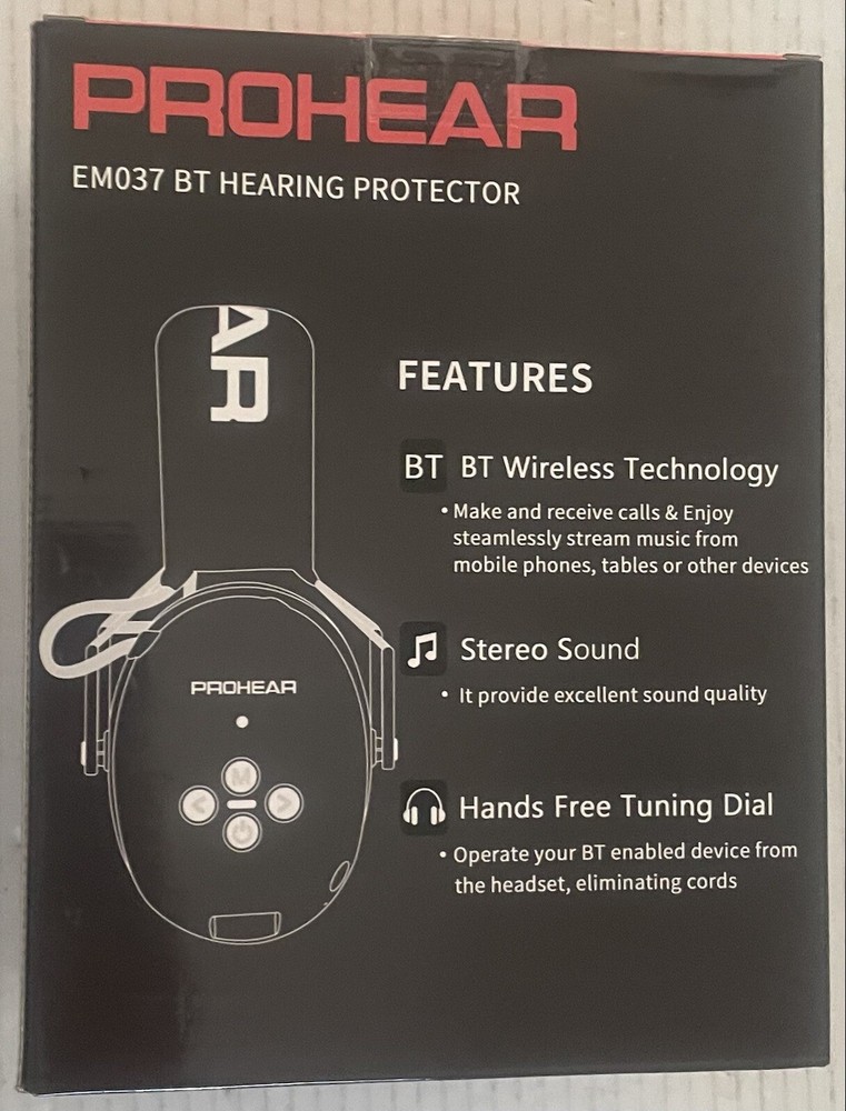Bluetooth Hearing Protector Earmuffs