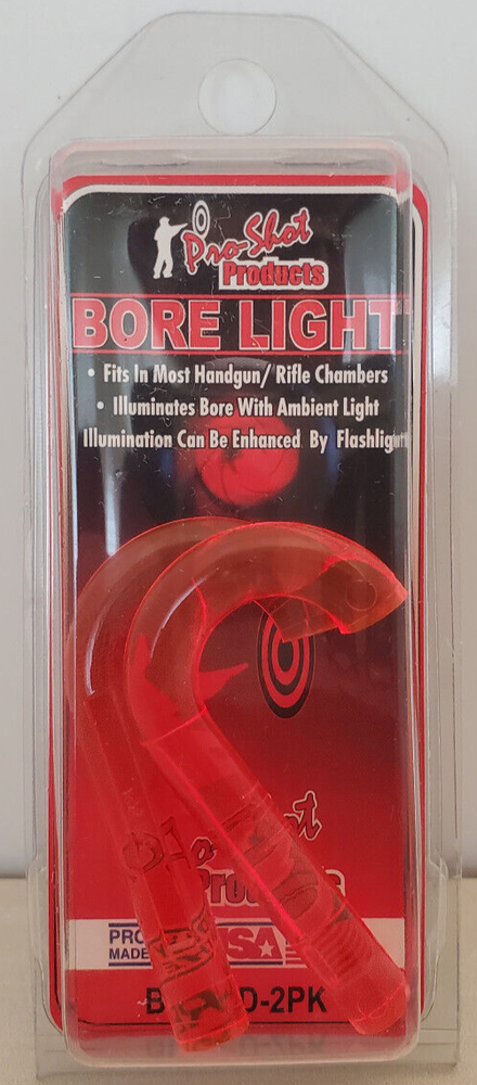 Pro-Shot UV Bore Light Illuminator Red Bore Light Two 2 Pack