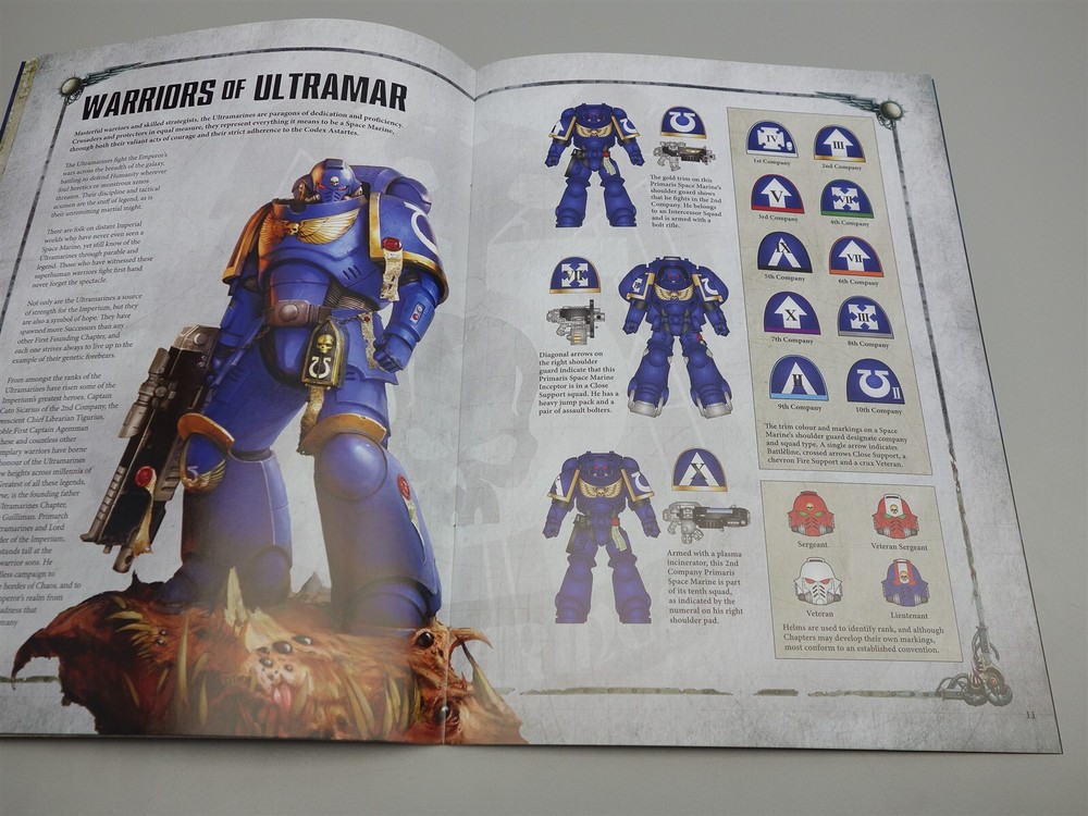 Warhammer 40k Codex Army Book - Primaris Space Marines (oop)