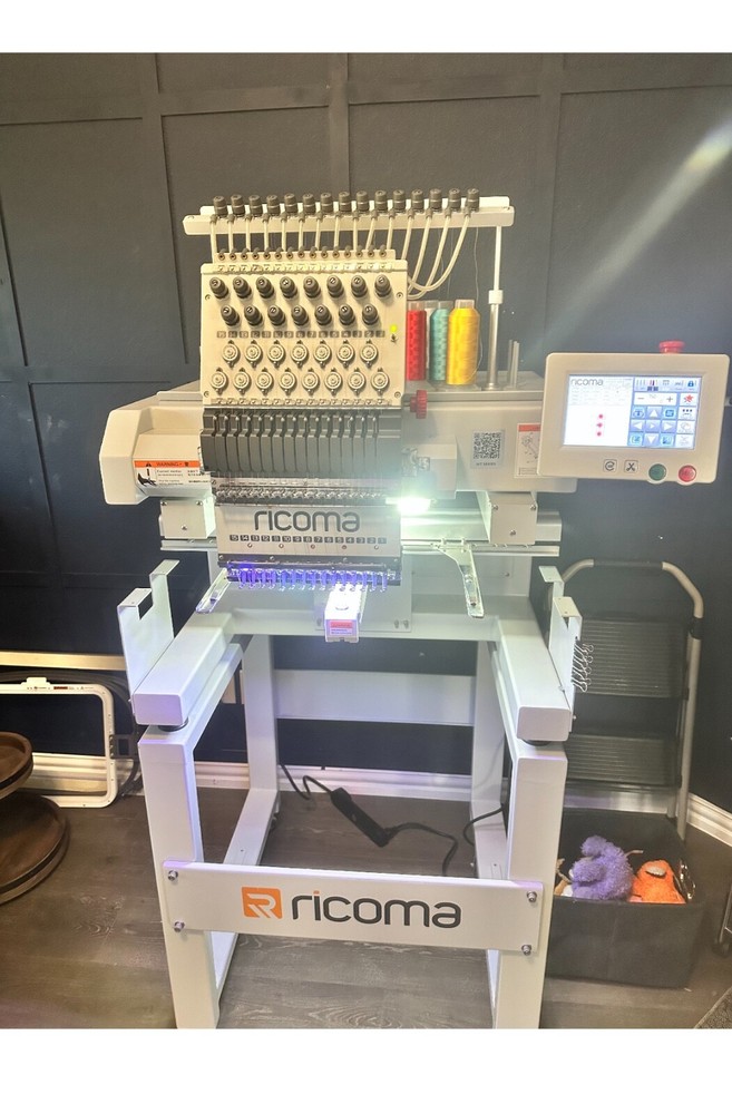 Ricoma embroidery machine