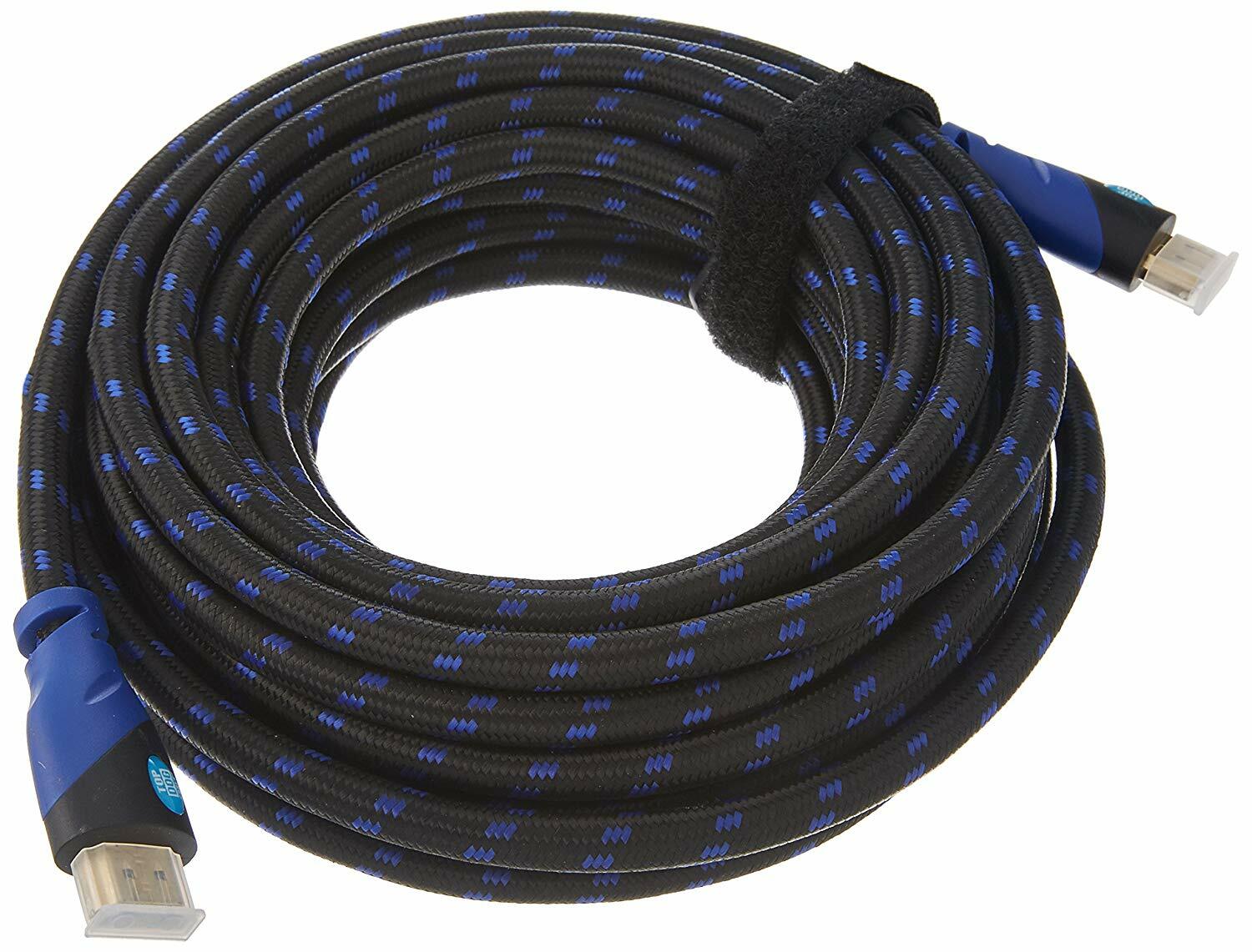 HDMI 1.4 CABLE Cord 6FT 10FT 15FT 25FT 30FT 50FT 75FT 100FT HIGH SPEED Blue Lot