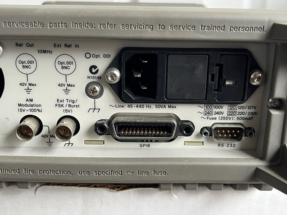 Agilent 33120A 15 MHz Function / Arbitrary Waveform Generator