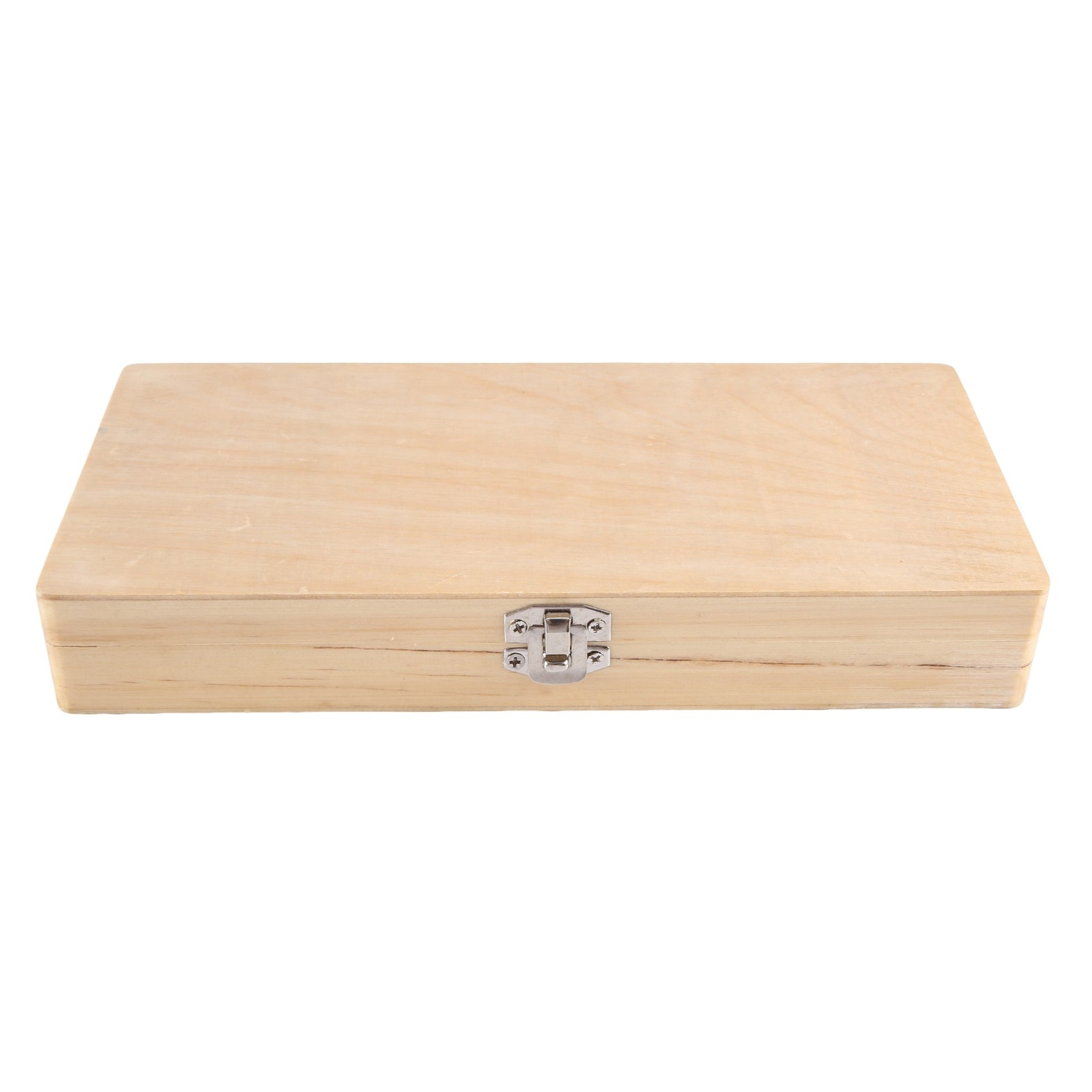 Wooden Slide Storage Box, Holds 50 Slides, Microscope Slide Box  C9N49396