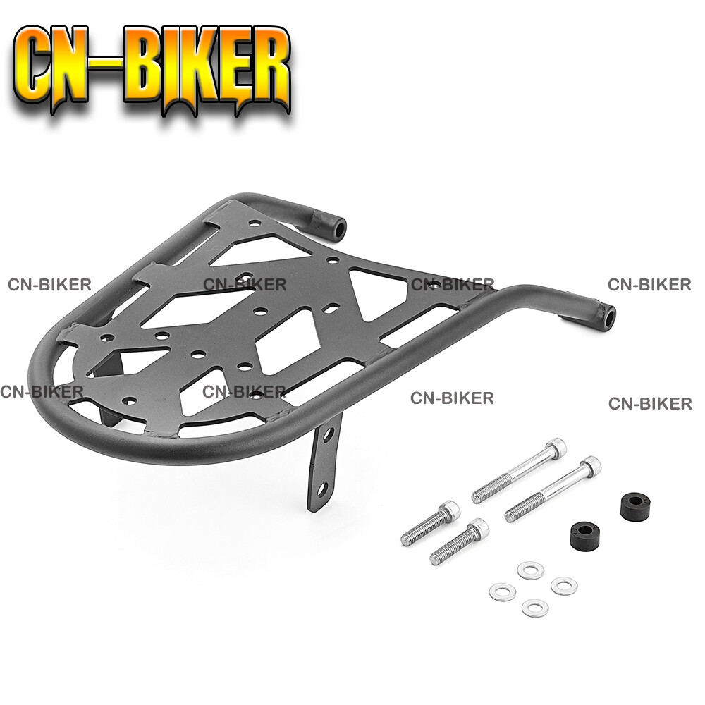 For 12-24 Honda CRF250L Enduro Black Steel Rear Tail Luggage Cargo Rack Utility