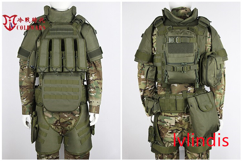 Russian Special Forces Version DCS SOBR Strategy Tactical Vest Knapsack Replica