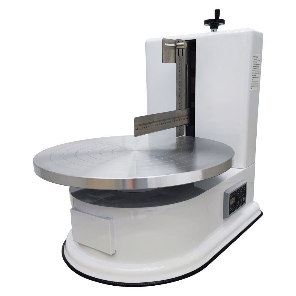 White Automatic Cake Spreading Machine Electric Cake Spreading Machine 110V 60W