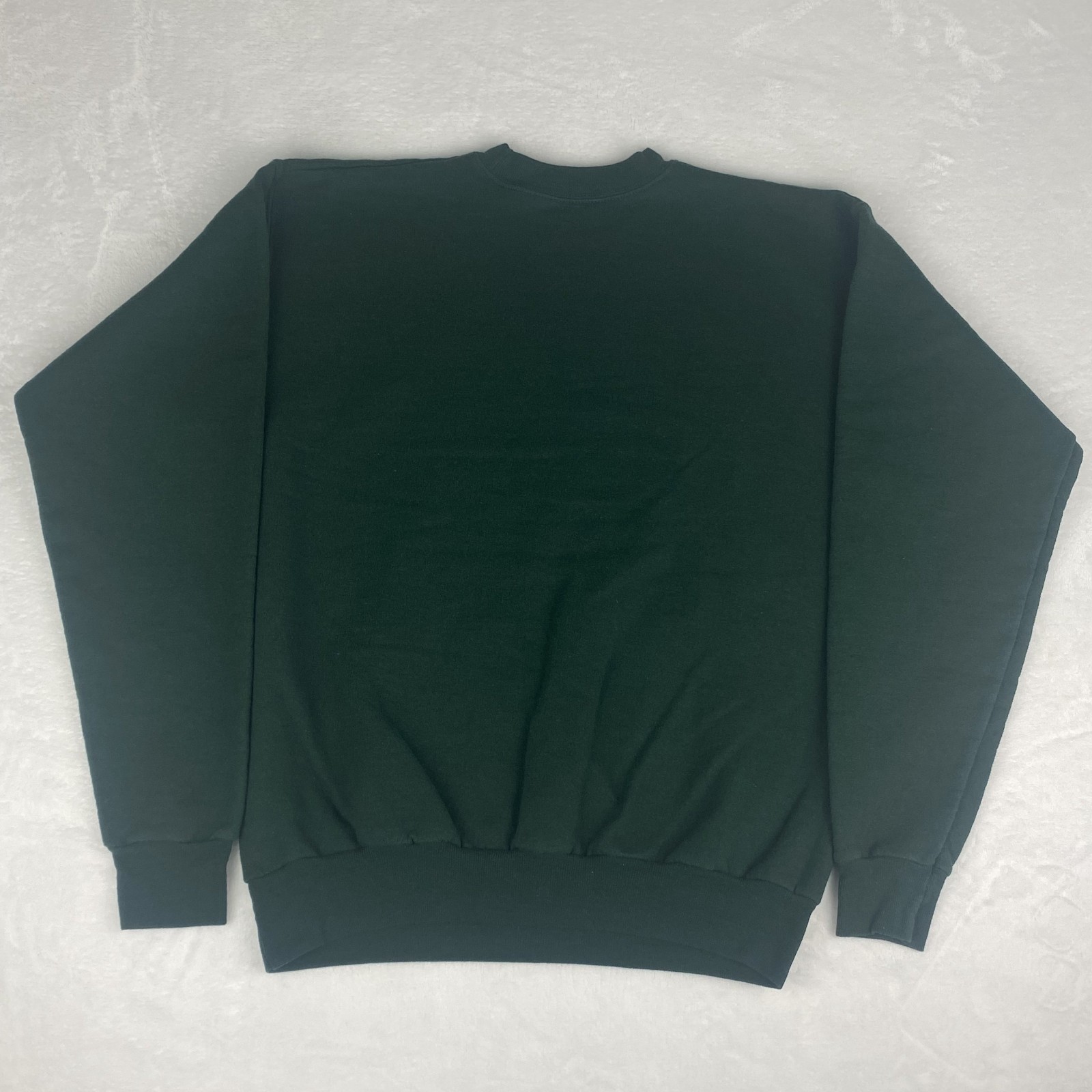 Disney Mickey Mouse Graphic Sweater Adult Small Green Sweatshirt Pullover