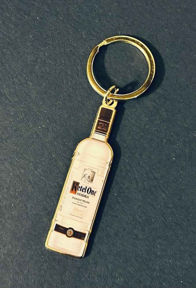 Ketel One Vodka Bottle Keychain