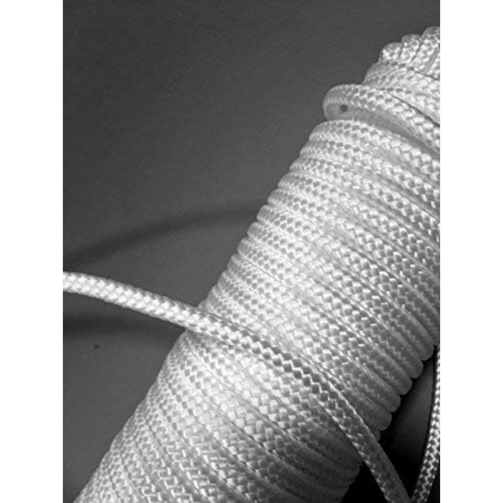 Extra Strong Diamond Braid Polypropylene Rope 80 ft Heavy Duty Multi-Purpose