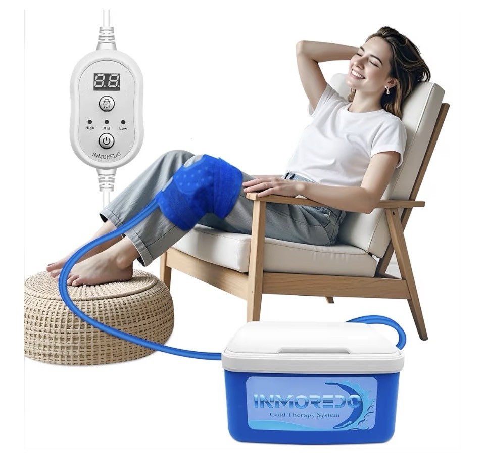 INMOREDO Cold Therapy Ice Machine for Knee Replacement Surgery With Timer