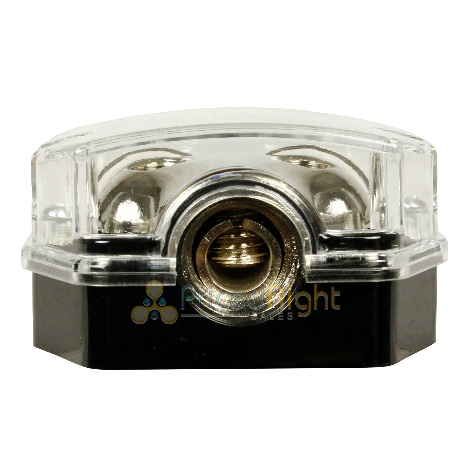 0 Gauge In Two 0/4 Gauge Out Car Audio Power Ground Distribution Block RI Audio