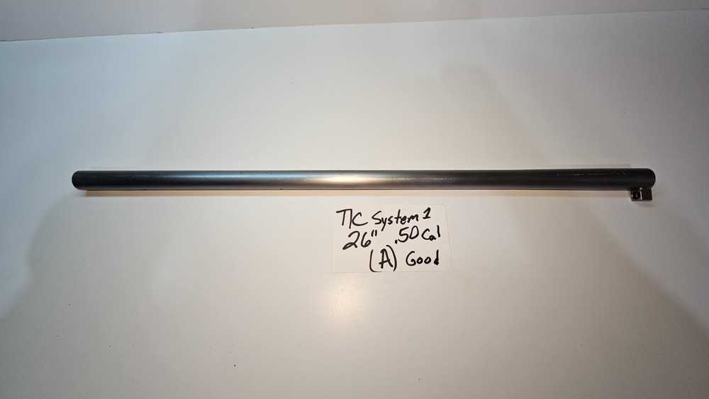 T/C Thompson Center System 1 Inline Muzzleloader 26” Barrel (A)