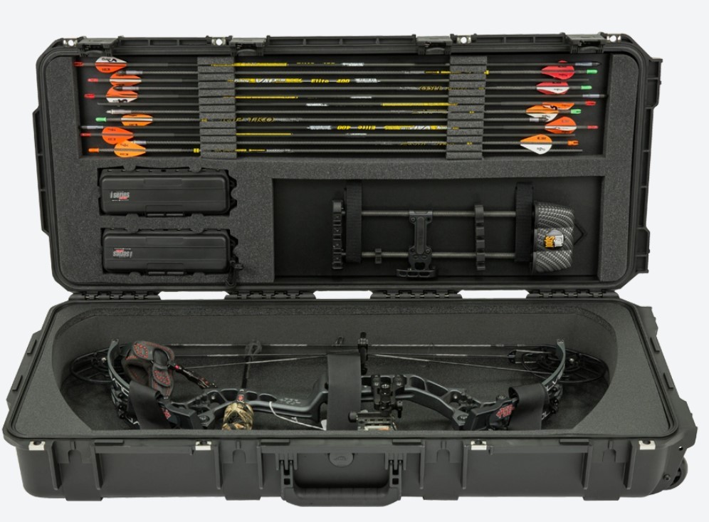 SKB Injection-Molded Small Parallel Limb Bow Case, Black