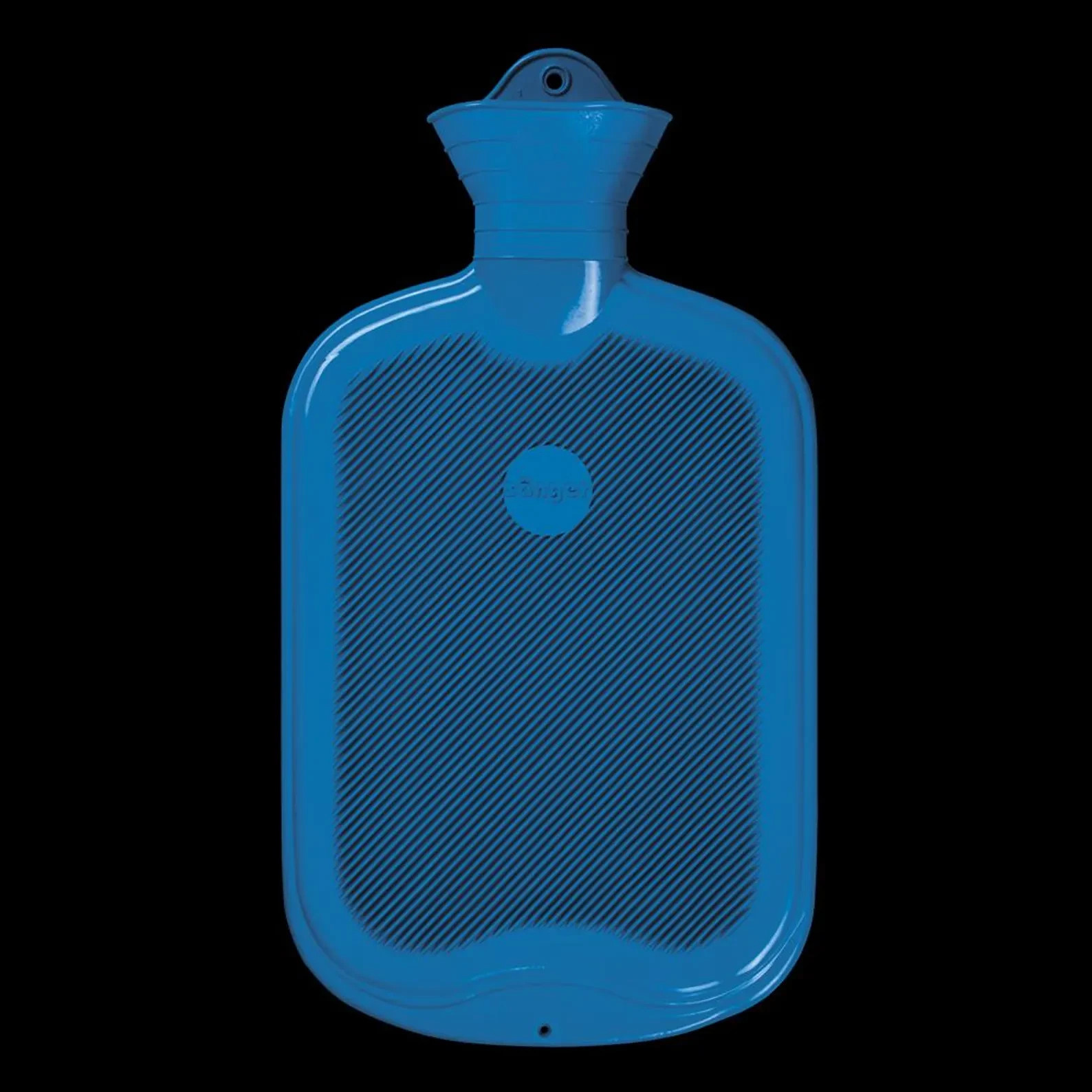 Sänger Rubber Hot Water Bottle - 2 Litres (Blue)