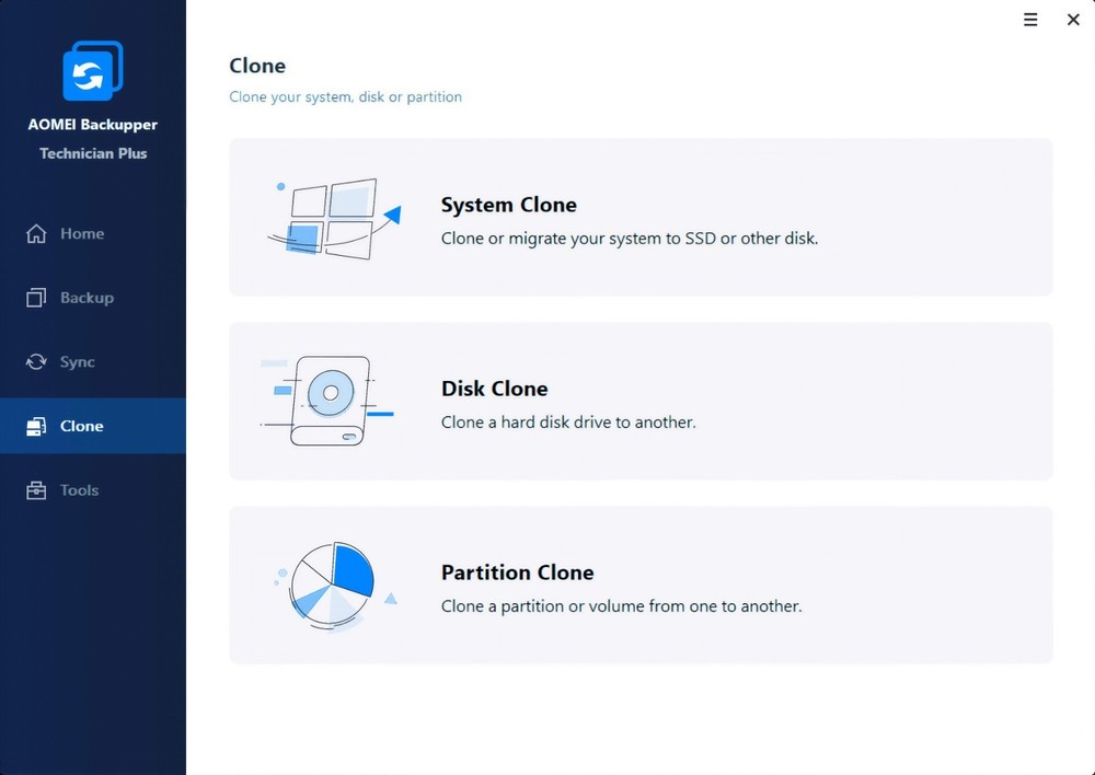 AOMEI Backupper Technician Plus Bootable USB