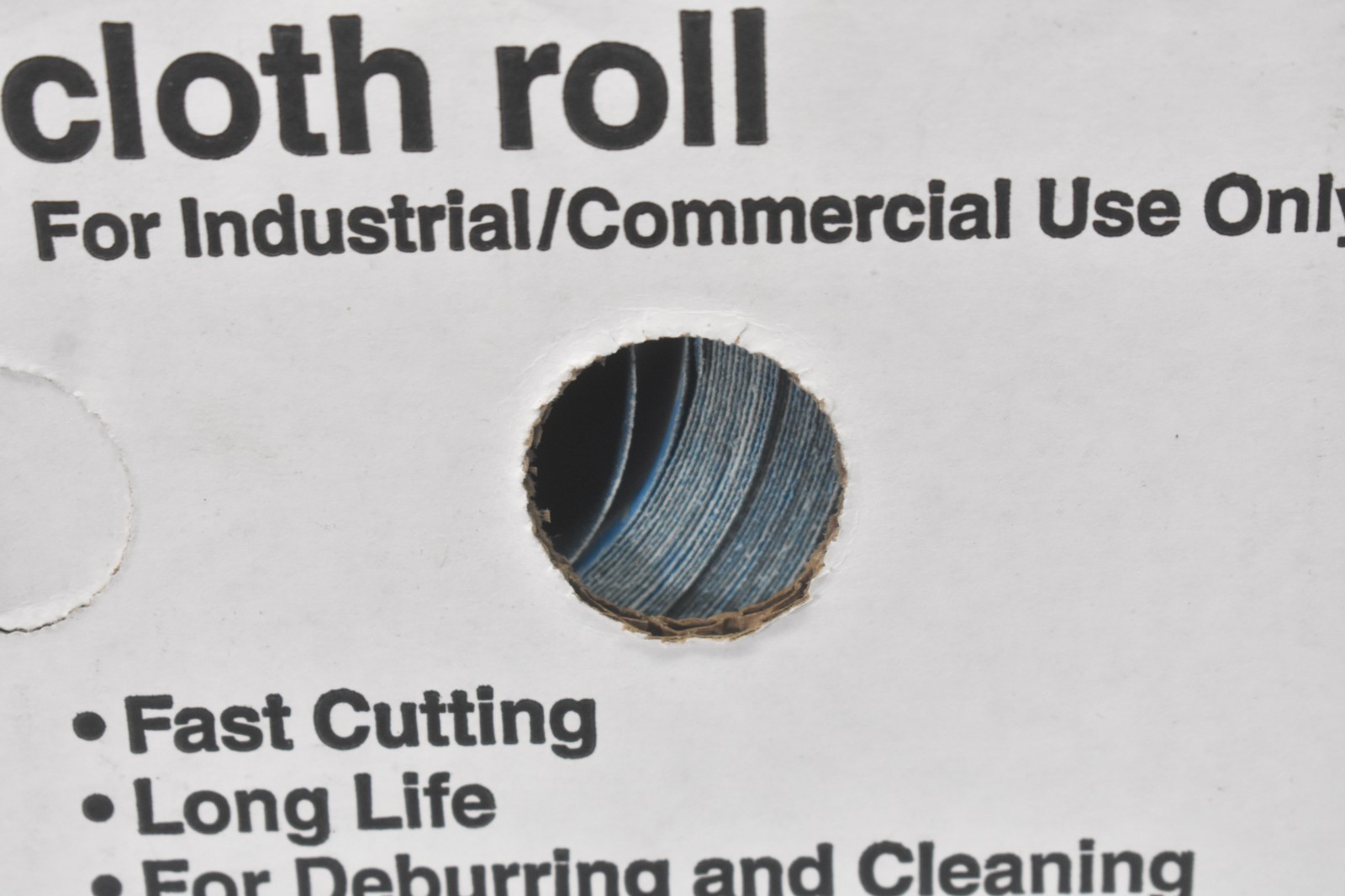 Waterproof Aluminum Oxide Abrasive Cloth Roll 150-J 00423376 1-1/2" X 50 yds