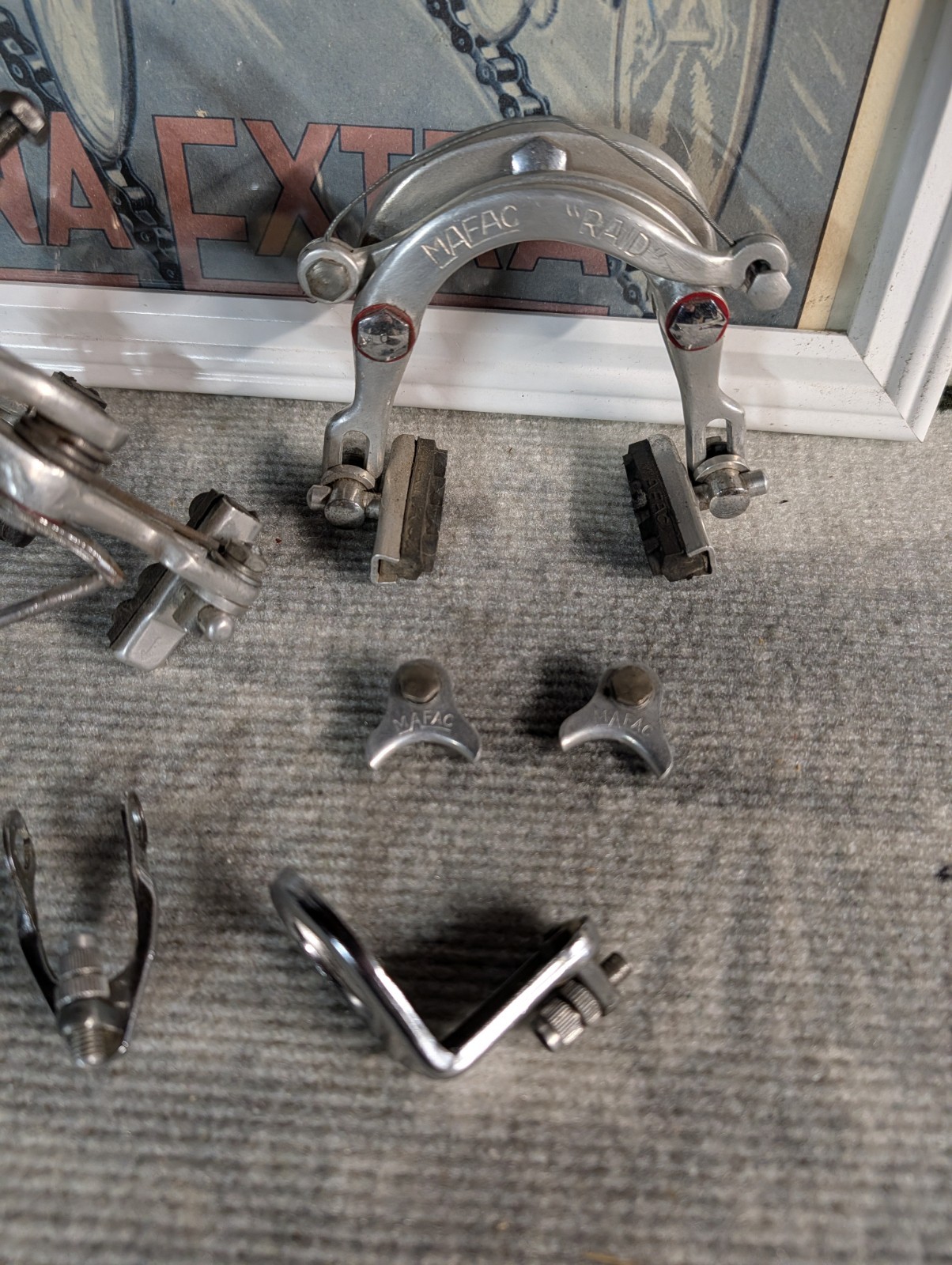 Mafac Raid Brake Calipers TA Front Rack And Hangers