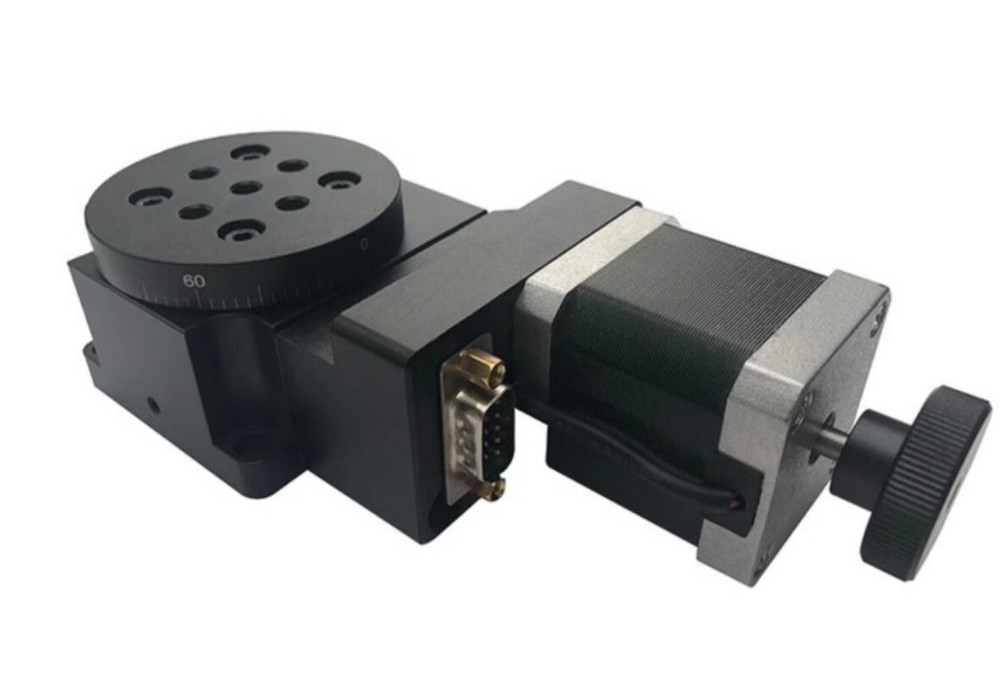 ElectElectric Rotary Table Electric Indexing Disc Precision Angle Table Divider