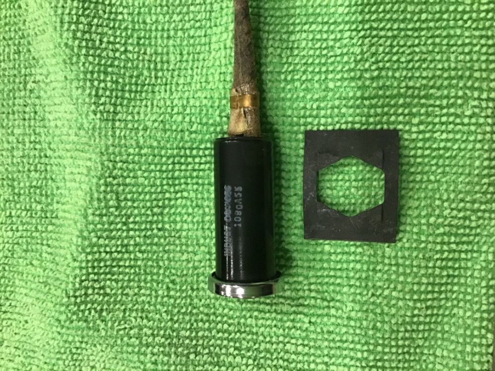 One 120 volt Red Indicator Light with High Temp Leads