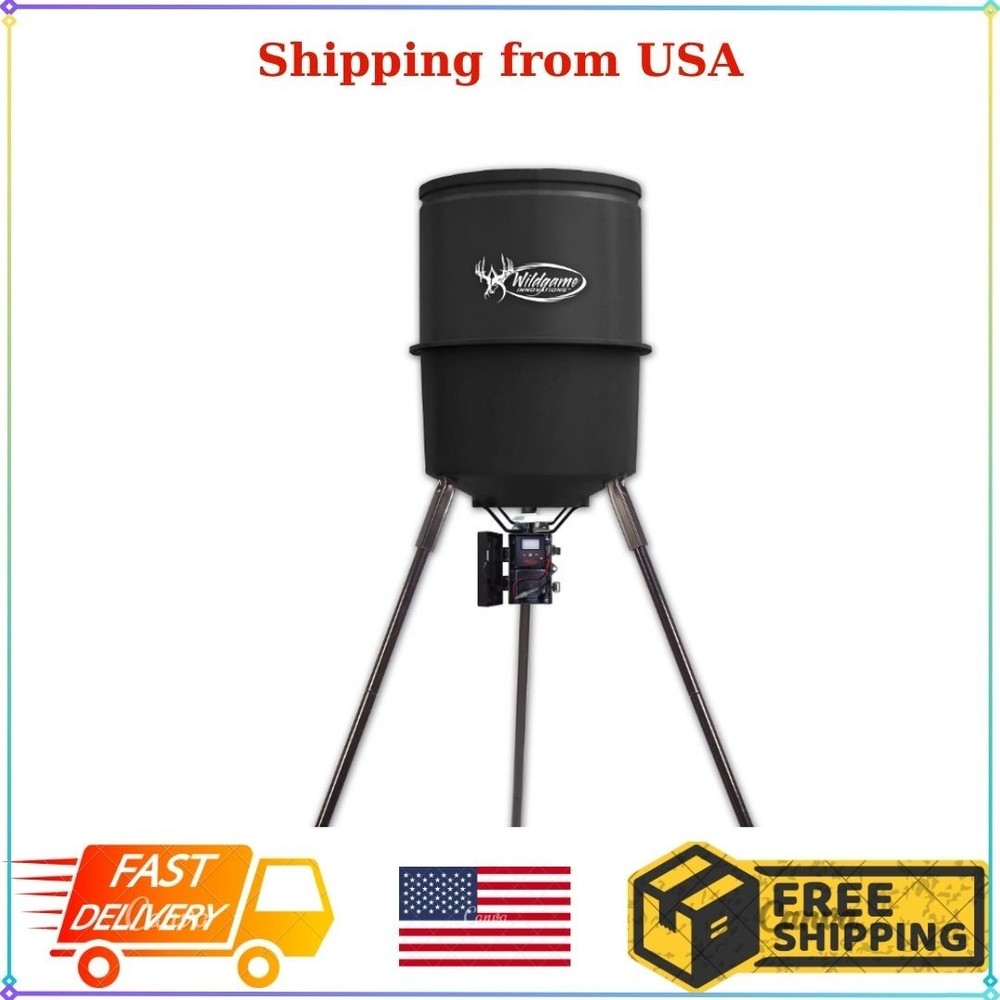 Wildgame Innovations Quick-Set 225 lb Predator Feeder with Digital Timer