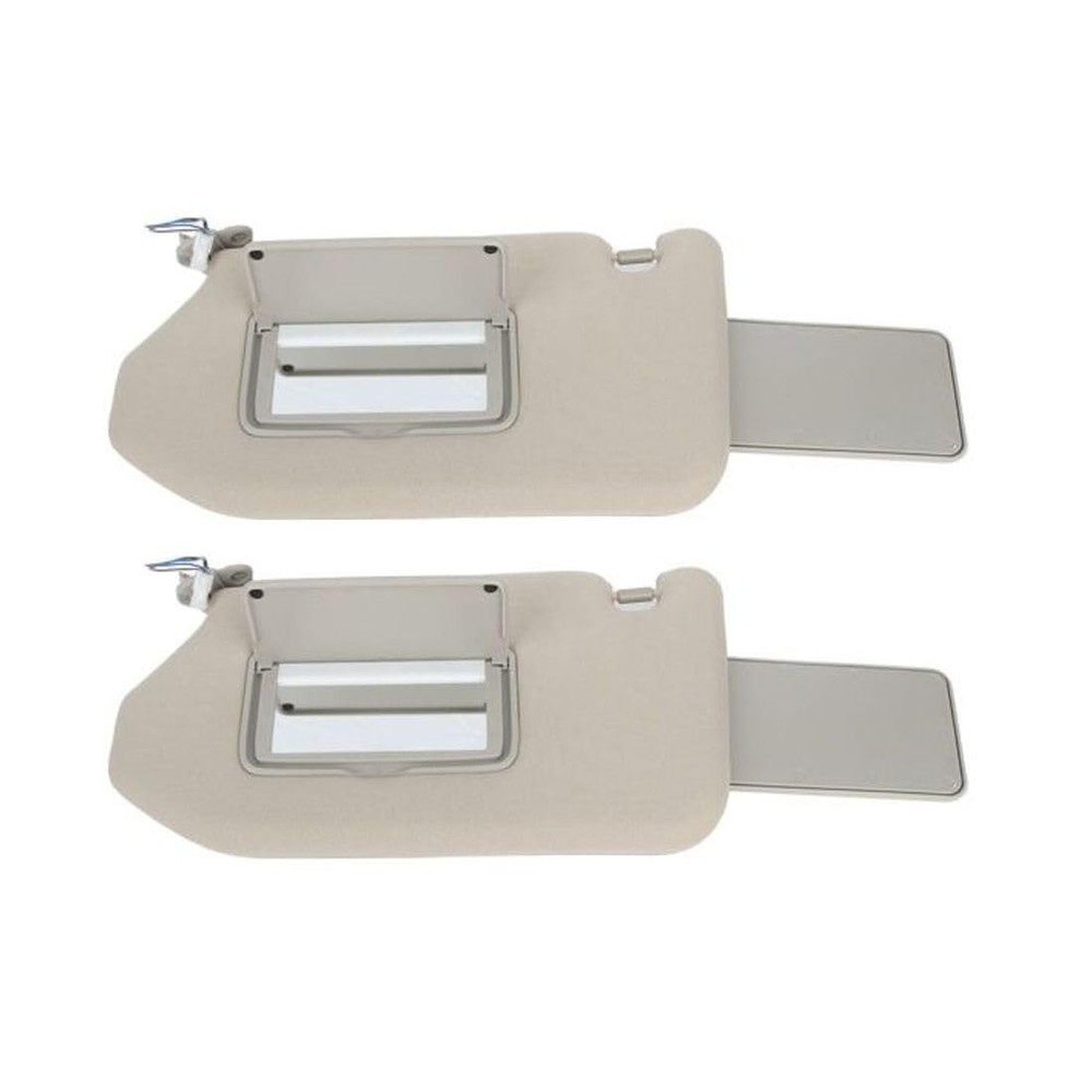 2 Pc Windshield Sun Shade Left Driver Gray E10833502Cp Pathfinder 2013-2018