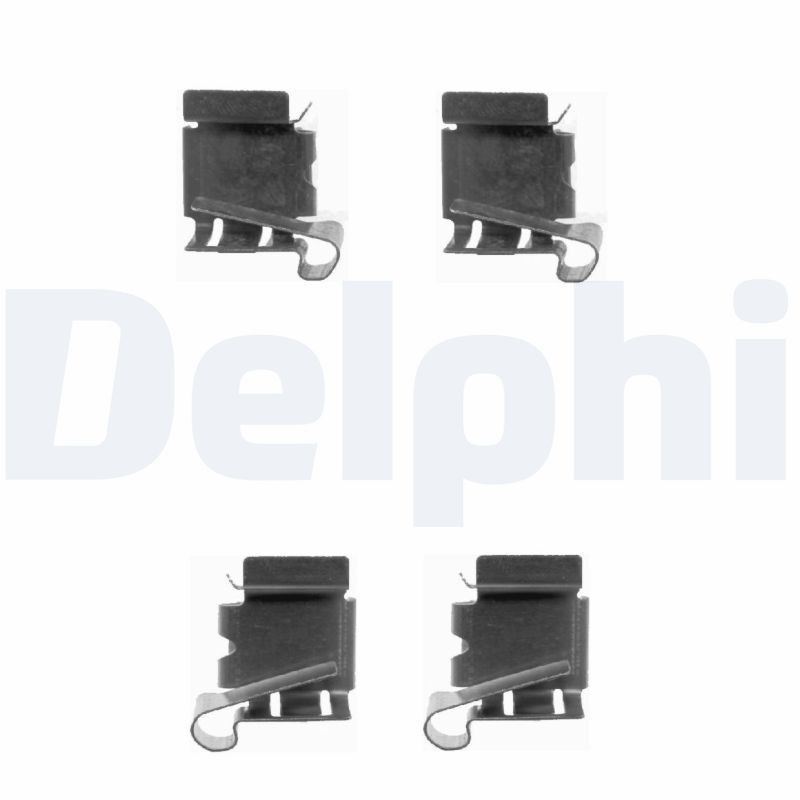 Accessory Kit, disc brake pad DELPHI LX0390