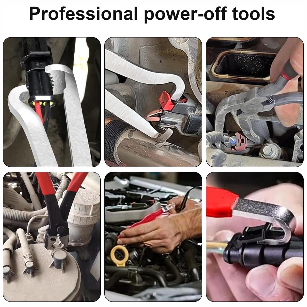Disconnect Pliers Electrical Connector Separator Terminal Plug Removal Tool Kit