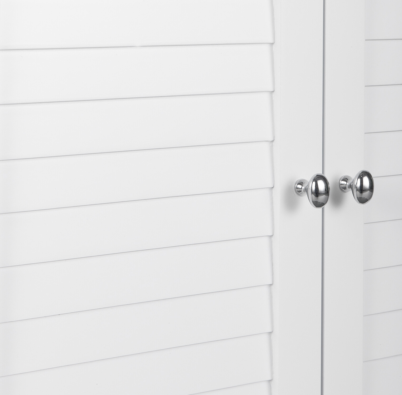 Wooden Bathroom Free Standing Cabinet Unit White