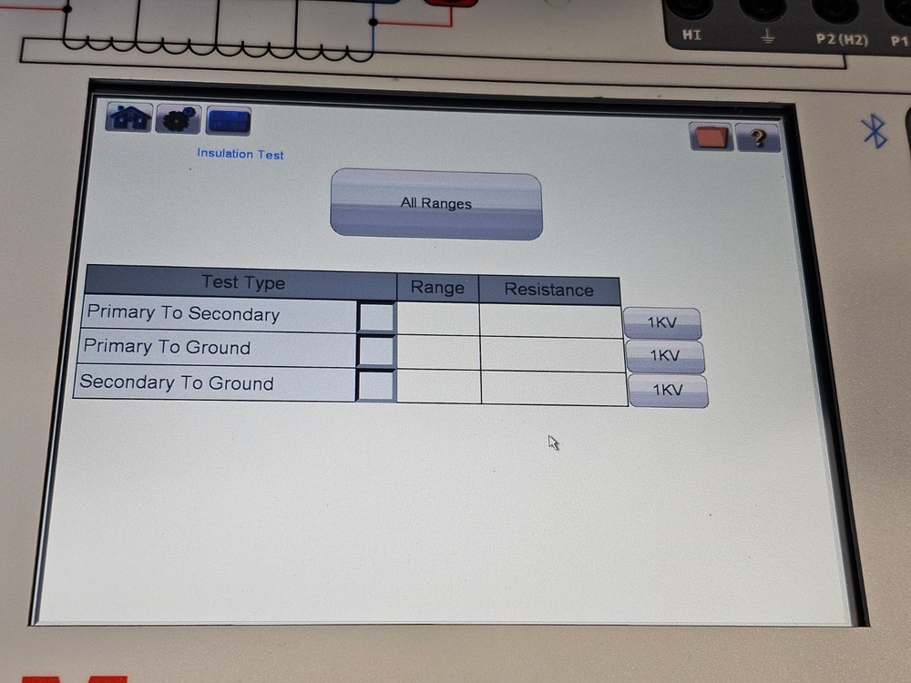 Calibrated Megger MRCT Relay & Current Transformer Test Set with Screen & Access