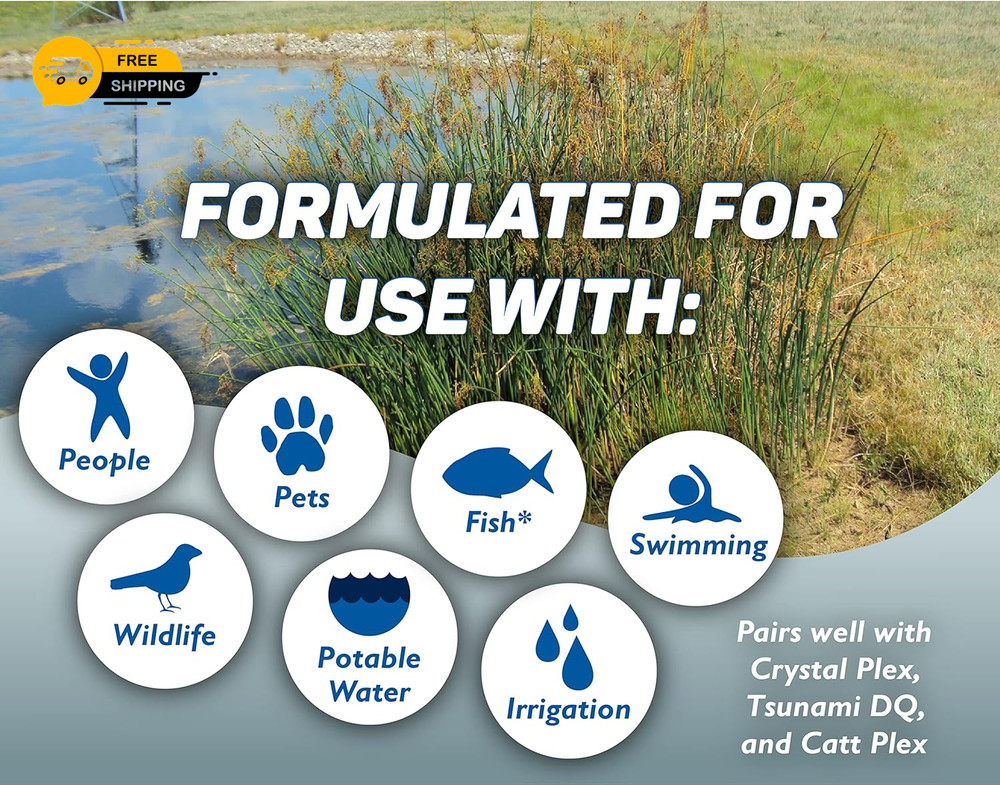 Plex Mate Aquatic Surfactant for Herbicides – Quart- Non-Ionic, Increase Product