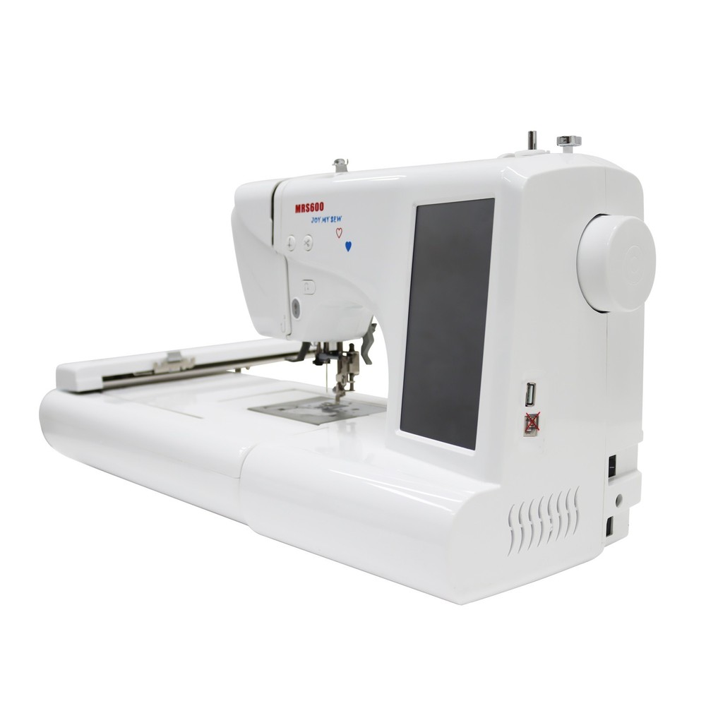 Small Household Automatic Embroidery Sewing Machine with Display Screen